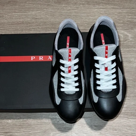 Prada America's Cup Soft rubber and bike fabric sneakers - Picture 3 of 3